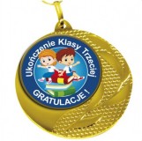 Medal Ukończenie Klasy 3 Trzeciej MED-06
