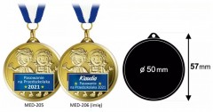 Medal Pasowanie na Przedszkolaka MED-206