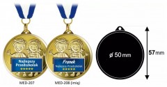 Medal Najlepszy Przedszkolak MED-208