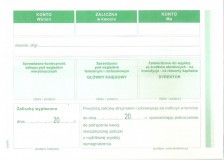 Wniosek o zaliczkę - bloczek 40 kopii