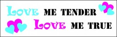 Kultowe nazwy muzyczne, tytuły piosenek (Love Me Tender, Love Me