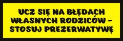 Śmieszne tabliczki refleksyjne (Ucz się na błędach...)