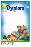 Dyplom dla dzieci DP-32T (linie pomocnicze)