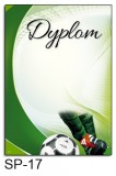 Dyplom sportowy SP-17 - piłka nożna