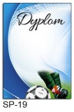 Dyplom sportowy SP-19 - piłka nożna