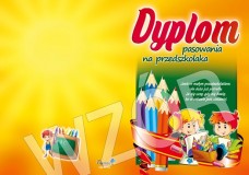 Dyplom pasowania na przedszkolaka DS09