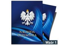 Teczka "Nagroda Dyrektora" z orłem