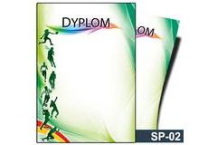 Dyplom sportowy SP-02