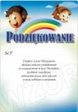 Podziękowanie dla Rodziców i Nauczyciela DP-100T