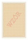 Gilosz - A4 - brązowy - szkoła policealna - dla świadectw ukończenia szkoły, gilosz z zabezpieczeniami (papier specjalny, UV, numeracja)