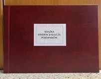 Książka ewidencji kluczy, teczek, pieczęci i pojemników A4