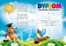 Dyplom ukończenia przedszkola (z treścią, linie pomocnicze) DS17