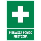 Pierwsza pomoc - 15x22 - znak