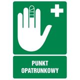 Punkt opatrunkowy - 15x22 - znak