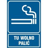 Piktogram - Tu wolno palić