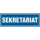 Sekretariat - tabliczka