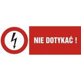 Nie dotykać - 7x21 - tabliczka