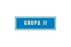 Grupa II - tabliczka