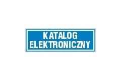 Tabliczka z napisem - Katalog elektroniczny