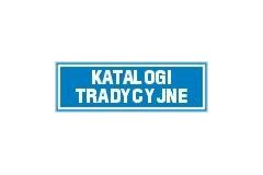 Katalogi tradycyjne - tabliczka na drzwi