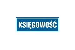 Księgowość - tabliczka