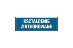 Tabliczka na drzwi - Kształcenie zintegrowane