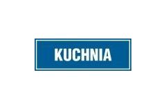 Kuchnia - tabliczka
