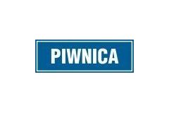 Tabliczka na drzwi - Piwnica