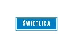 Świetlica - tabliczka