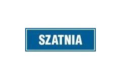 Szatnia - tabliczka