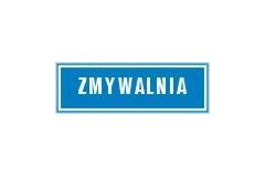 Zmywalnia - tabliczka