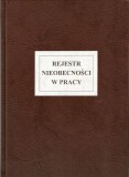 Rejestr nieobecności w pracy