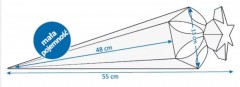 Rożek Obfitości (55cm) R-22 - średni