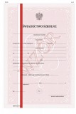 MEN-I/20-w/2 - świadectwo szkolne promocyjne technikum dla ucznió