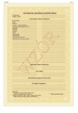 MEN-I/26b-w/2 Świadectwo ukończenia branżowej szkoły I stopnia dla uczniów będących absolwentami dotychczasowego gimnazjum, z wyróżnieniem