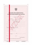 Świadectwo uk. LO z wyróżn. I/17-w (świadectwo z zabezp. numerowa