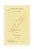 MEN-I/25/2 numerowane. Świadectwo ukończenia branżowej szkoły I stopnia z zabezpieczeniami (papier specjalny, UV, numeracja)