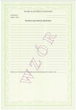 Świadectwo ukończenia Państwowej Ogólnokształcącej Szkoły Artystycznej w Zespole Państwowych Szkół Artystycznych w Zakopanem ART/23
