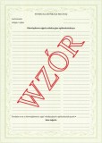 Świadectwo szkolne promocyjne ART/3