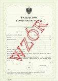 Świadectwo szkolne promocyjne ART/4