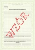 Świadectwo szkolne promocyjne ART/5