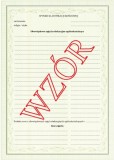 Świadectwo ukończenia szkoły artystycznej ART/10