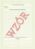 Świadectwo ukończenia szkoły artystycznej ART/21