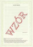 Świadectwo ukończenia szkoły artystycznej ART/21