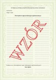 Świadectwo szkolne promocyjne ART/6/w