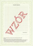 Świadectwo szkolne promocyjne ART/6/w