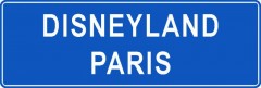 Tabliczki z nazwami miejsc i miejscowości (Disneyland Paris 1)