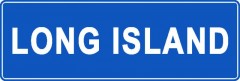Tabliczki z nazwami miejsc i miejscowości (Long Island 1)