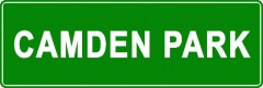 Tabliczki z nazwami miejsc i miejscowości (Camden Park 2)
