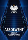 Teczka z zakładką "ABSOLWENT SZKOŁY PODSTAWOWEJ" A4